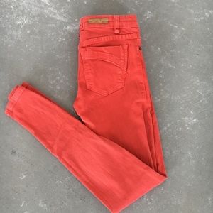 Sanctuary Salmon Pink Skinny Jeans